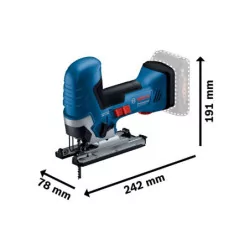 Scie sauteuse poignée champignon Bosch GST 18V-125 B sans batterie ni chargeur