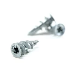 Cheville autoforeuse zamak pour plâtre Drive TP12 avec vis tête plate boîte de 100