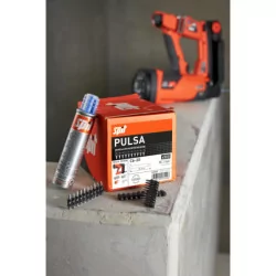 Clou à béton C6 acier lg 20mm avec gaz pour Pulsa 40 et 800 - boîte de 500