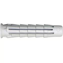 Cheville nylon Pro6 sans vis pour matériaux pleins et creux