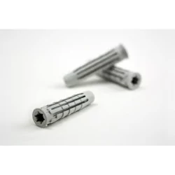 Cheville nylon Pro6 sans vis pour matériaux pleins et creux