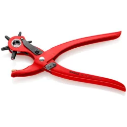 Pince emporte-pièces revolver - 220mm - 6 buses interchangeables - 90 70 220