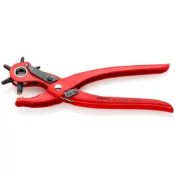 Pince emporte-pièces revolver - 220mm - 6 buses interchangeables - 90 70 220