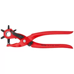 Pince emporte-pièces revolver - 220mm - 6 buses interchangeables - 90 70 220