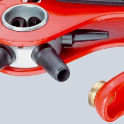 Pince emporte-pièces revolver - 220mm - 6 buses interchangeables - 90 70 220