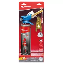 Lampe à souder Express 525 à cartouche Spécial Plomberie Gaz propylène - butane - propane
