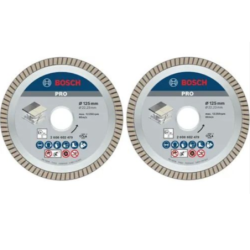 KIT 2 Disques diamant PRO Ceramic 125mm