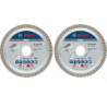 KIT 2 Disques diamant PRO Ceramic 125mm