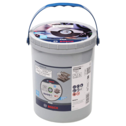 KIT Seau 100 disques PRO métal 125 x 1,6 mm