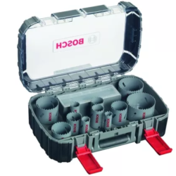 Coffret trépans + bodywarmer L 14 pièces