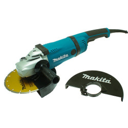 Meuleuse diam 230 mm + disque diamant en coffret - MAKITA