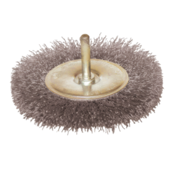 Brosse circulaire fil acier ondulé fil 0.3 mm