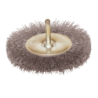 Brosse circulaire fil acier ondulé fil 0.3 mm