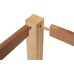 Domino en hêtre
