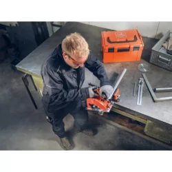 Scie circulaire AHKS 18-57 AS sans fil machine seule en coffret L-boxx