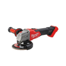 Meuleuse d'angle avec frein interrupteur coulissant M18FSAG 125xb-ox