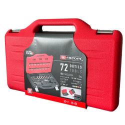 Coffret Twinbox serrage /vissage 1/4. 72 pièces
