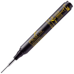 Marqueur PICA INK pour trous profonds rouge