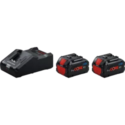 Pack 2 batteries 18V 8.0 Ah avec chargeur