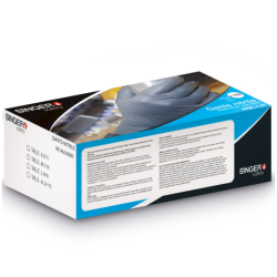 Gant fin nitrile noir boîte de 100 gants