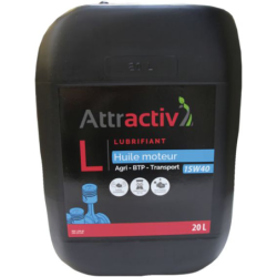 Huile moteur Attractv' 15w40 fût de 205 litres