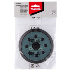 Plateau velcro makita diam 125 mm - fixation par 3 trous