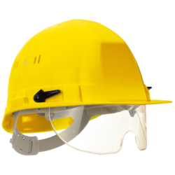 Casque chantier visioceanic en397 blanc rb lunette inc