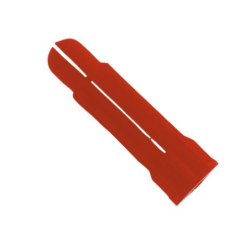 Cheville polypropylène PC - 10 x 53 mm - boîte de 100 - gris