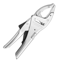 Pince-étau 250 mm à becs longs boutonnière 5 positions grande capacité d'ouverture