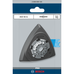 Plateau Delta de ponçage Starlock PRO , Ø93mm , AVZ93G