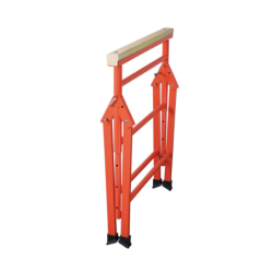 Tréteau pliant métal poutre bois 80cm - tréteau vendu à la pièce