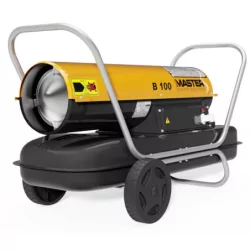 Chauffage fuel air pulsé mobile à combustion directe 29 Kw