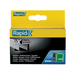 Agrafe en fil plat Rapid n°140