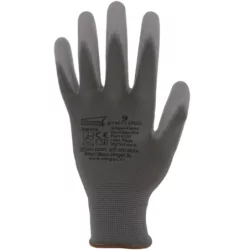 Gant PU support polyester sans couture