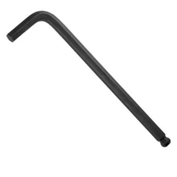 Clé mâle 6 pans longue métrique tête sphérique acier silicium