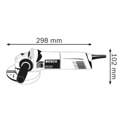 Meuleuse angulaire GWS 1400 diam125 mm boite carton
