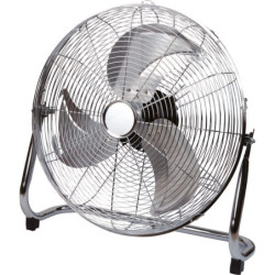 Brasseur d'air à poser chrome