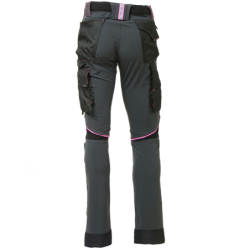 Pantalon Tom grey fuscia