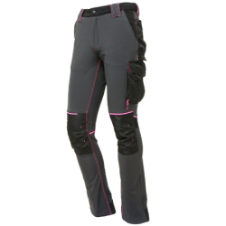 Pantalon Tom grey fuscia