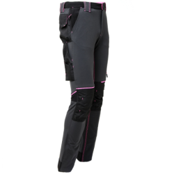 Pantalon Tom grey fuscia