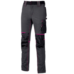 Pantalon Tom grey fuscia