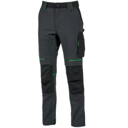 Pantalon Atom gris/vert