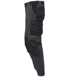 Pantalon Atom gris/vert