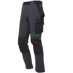 Pantalon Atom gris/vert
