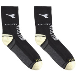 Chaussette Tech summer socks black/dark gull grey