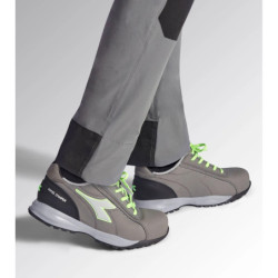 Chaussure de sécurité Glove MDS low S3S FO HRO SR Coal/Green Fluo