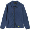 Sweatshirt Pile FZ blue Dark Denim