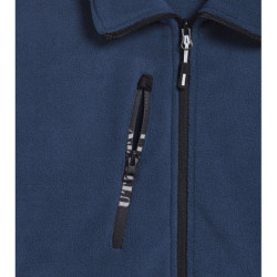 Sweatshirt Pile FZ blue Dark Denim