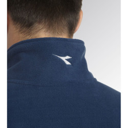 Sweatshirt Pile FZ blue Dark Denim