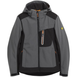 Veste de travail Softshell Tech Carbon ISO 13688:2013 Asphalte